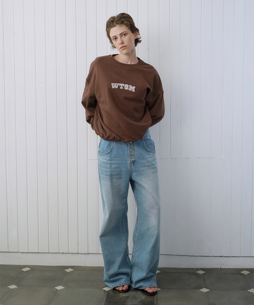 WITHOUT SUMMER(ウィズアウトサマ)の「ボタンウォッシングデニム(デニムパンツ・レディース・その他・SMALL/MEDIUM)」の1枚目の写真