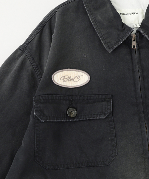 Anachronorm(アナクロノーム)の「ANACHRONORM / アナクロノーム REMAKED TIMEWORN WORK JACKET(その他アウター・メンズ・レッド/ブラック系その他・LARGE/MEDIUM)」の4枚目の写真
