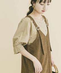 ITEMS URBANRESEARCH | タックスリーブ刺シュウブラウス(シャツ/ブラウス)