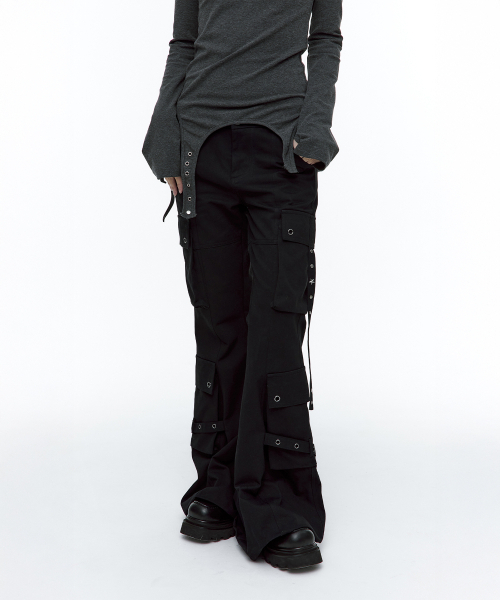 ROUGHNECK(ラフネック)の「ブーツカットカーゴストラップパンツブラック(その他パンツ・レディース・その他・SMALL/MEDIUM)」の13枚目の写真