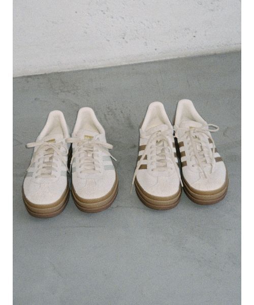 SNIDEL（スナイデル）の「【adidas Originals】GAZELLE BOLD W（スニーカー・レディース・ゴールド/マルチ・24/23.5/23/22.5）」の6枚目の写真