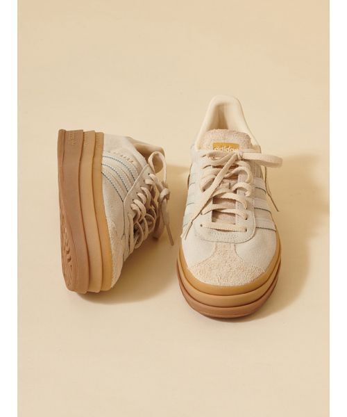 SNIDEL（スナイデル）の「【adidas Originals】GAZELLE BOLD W（スニーカー・レディース・ゴールド/マルチ・24/23.5/23/22.5）」の8枚目の写真