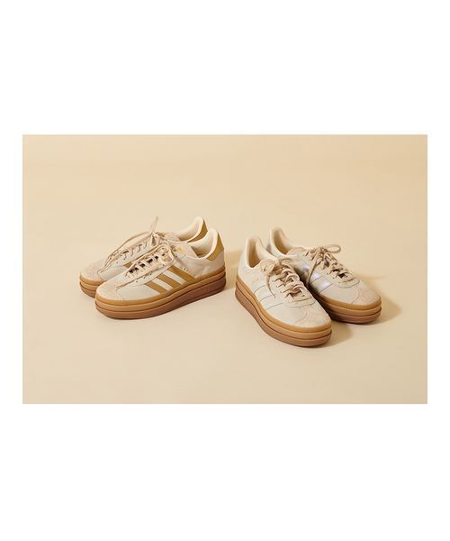 SNIDEL（スナイデル）の「【adidas Originals】GAZELLE BOLD W（スニーカー・レディース・ゴールド/マルチ・24/23.5/23/22.5）」の12枚目の写真
