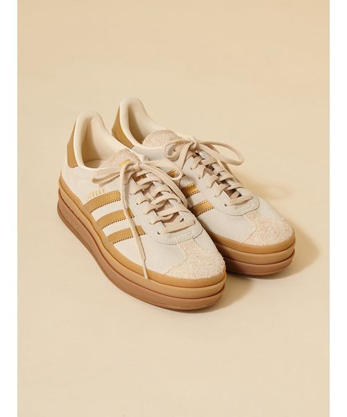 SNIDEL（スナイデル）の「【adidas Originals】GAZELLE BOLD W（スニーカー・レディース・ゴールド/マルチ・24/23.5/23/22.5）」の15枚目の写真