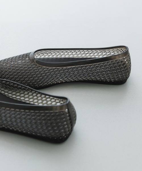 RODE SKO（ロデスコ）の「クリアカラーフラットシューズ（バレエシューズ・レディース・クリア/レッド/ミント/ブラック・37/36/38）」の2枚目の写真