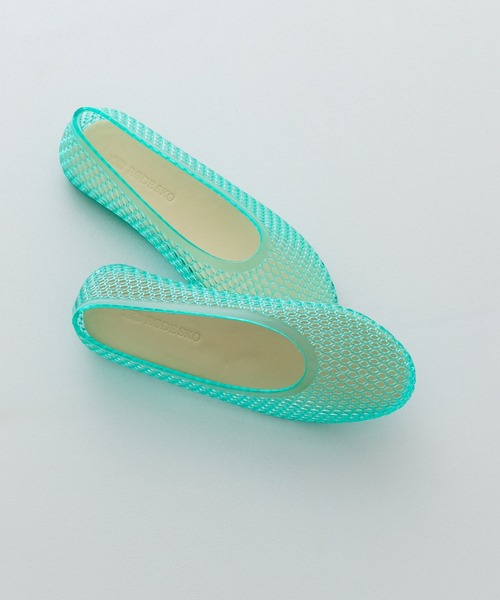 RODE SKO（ロデスコ）の「クリアカラーフラットシューズ（バレエシューズ・レディース・クリア/レッド/ミント/ブラック・37/36/38）」の9枚目の写真