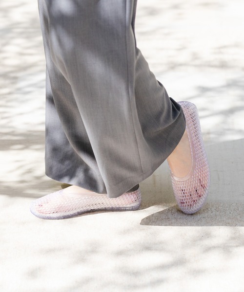 RODE SKO（ロデスコ）の「クリアカラーフラットシューズ（バレエシューズ・レディース・クリア/レッド/ミント/ブラック・37/36/38）」の16枚目の写真