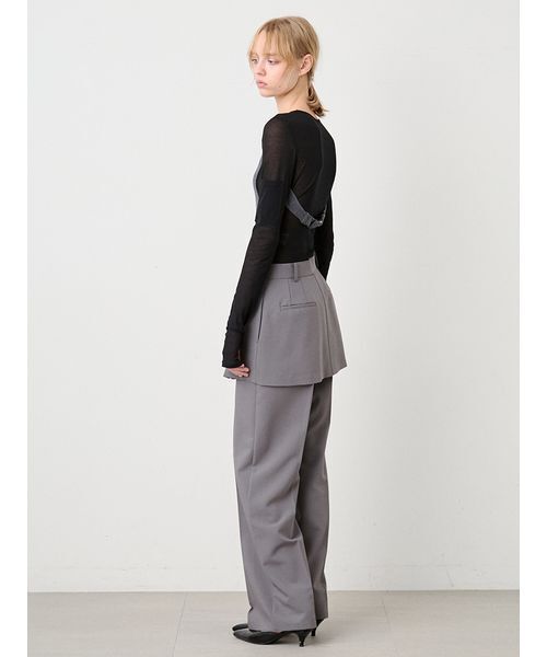SORIN(ソリン )の「Layered Like Bodysuit/レイヤードライクボディスーツ(Tシャツ/カットソー・レディース・マルチ/サックスブルー/ホワイト・38)」の11枚目の写真