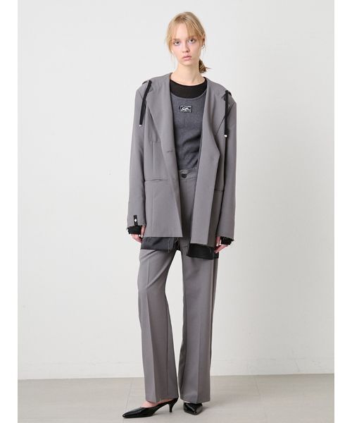 SORIN(ソリン )の「Layered Like Bodysuit/レイヤードライクボディスーツ(Tシャツ/カットソー・レディース・マルチ/サックスブルー/ホワイト・38)」の12枚目の写真