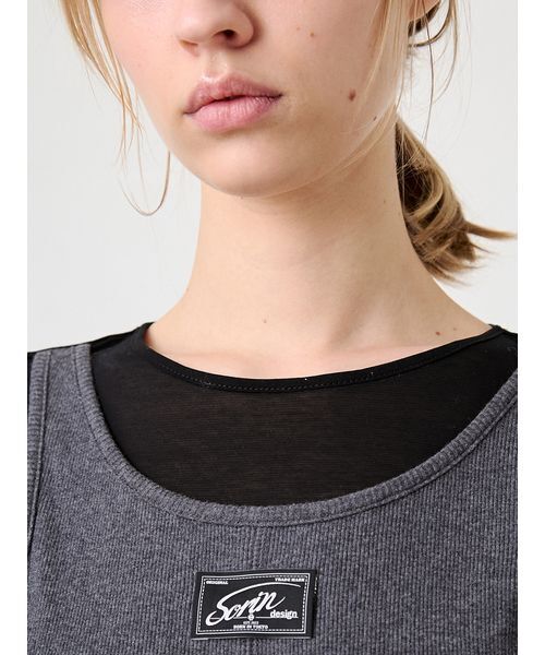 SORIN(ソリン )の「Layered Like Bodysuit/レイヤードライクボディスーツ(Tシャツ/カットソー・レディース・マルチ/サックスブルー/ホワイト・38)」の17枚目の写真