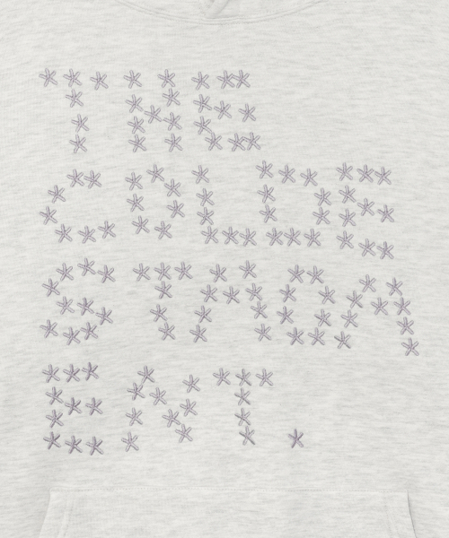 THECOLDESTMOMENT(ザコールデストモーメント)の「TCM star dot hoodie (oatmeal melange)(パーカー・レディース・その他・LARGE/MEDIUM)」の4枚目の写真