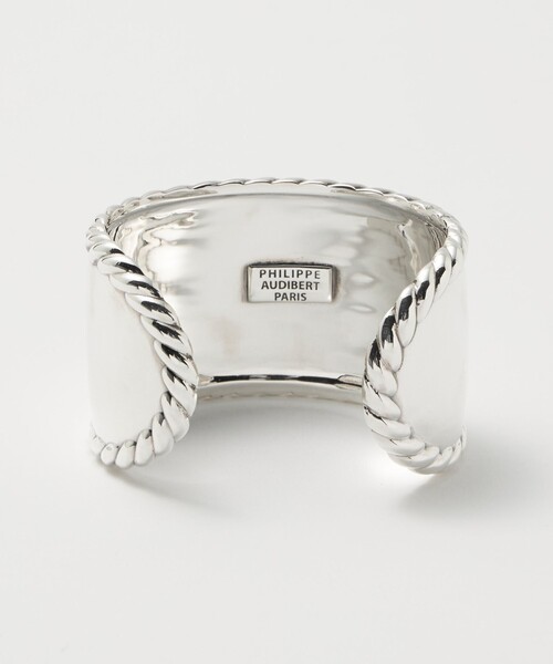 PHILIPPE AUDIBERT（フィリップ オーディベール）の「＜PHILIPPE AUDIBERT＞CESAR バングル（ブレスレット・レディース・シルバー・FREE）」の4枚目の写真