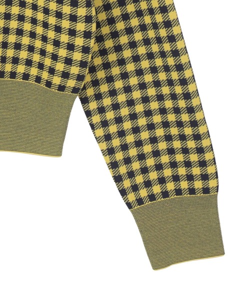 Tiara（ティアラ）の「ギンガムカーディガン（カーディガン/ボレロ・レディース・アイボリー/イエロー・FREE）」の17枚目の写真