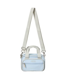 NYLON COLOR-BLOCK MINI CROSS BAG
