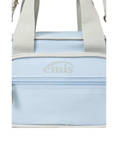 EMIS(イミス)の「NYLON COLOR-BLOCK MINI CROSS BAG(ショルダーバッグ・レディース・ピンク/ライトブルー/チャコール・FREE)」の10枚目の写真
