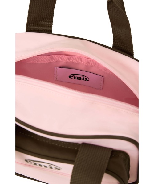 EMIS(イミス)の「NYLON COLOR-BLOCK MINI CROSS BAG(ショルダーバッグ・レディース・ピンク/ライトブルー/チャコール・FREE)」の19枚目の写真