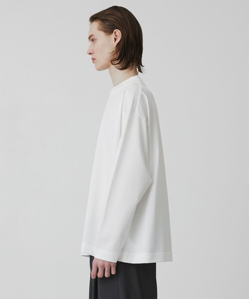 UNITED TOKYO（ユナイテッドトウキョウ）の「SEA ISLAND COTTON ロングスリーブTシャツ（Tシャツ/カットソー・メンズ・ブラック/ホワイト/ダークグレー・1/3/2）」の10枚目の写真