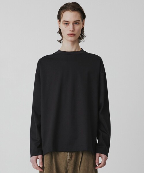 UNITED TOKYO（ユナイテッドトウキョウ）の「SEA ISLAND COTTON ロングスリーブTシャツ（Tシャツ/カットソー・メンズ・ブラック/ホワイト/ダークグレー・1/3/2）」の17枚目の写真