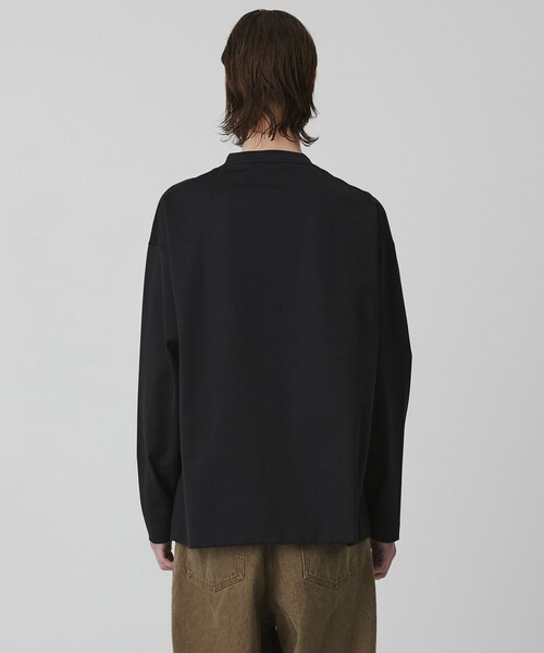 UNITED TOKYO（ユナイテッドトウキョウ）の「SEA ISLAND COTTON ロングスリーブTシャツ（Tシャツ/カットソー・メンズ・ブラック/ホワイト/ダークグレー・1/3/2）」の19枚目の写真