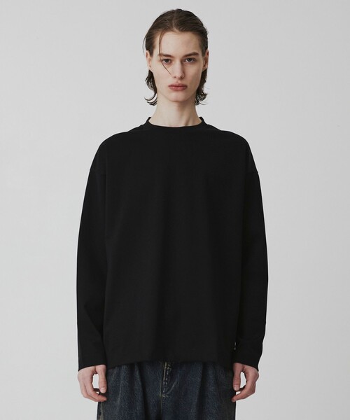 UNITED TOKYO（ユナイテッドトウキョウ）の「SEA ISLAND COTTON ロングスリーブTシャツ（Tシャツ/カットソー・メンズ・ブラック/ホワイト/ダークグレー・1/3/2）」の13枚目の写真