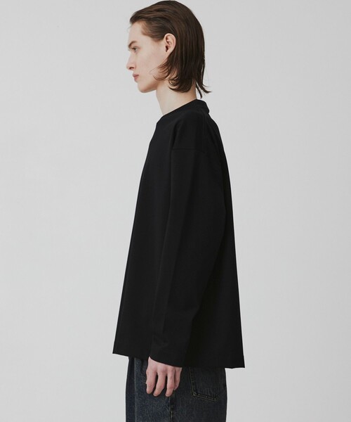 UNITED TOKYO（ユナイテッドトウキョウ）の「SEA ISLAND COTTON ロングスリーブTシャツ（Tシャツ/カットソー・メンズ・ブラック/ホワイト/ダークグレー・1/3/2）」の14枚目の写真