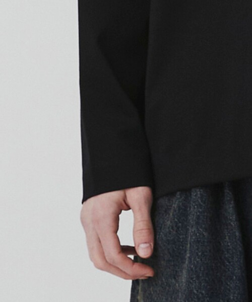 UNITED TOKYO（ユナイテッドトウキョウ）の「SEA ISLAND COTTON ロングスリーブTシャツ（Tシャツ/カットソー・メンズ・ブラック/ホワイト/ダークグレー・1/3/2）」の21枚目の写真