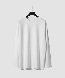 UNITED TOKYO | 【世界最高峰コットン】 SEA ISLAND COTTON ロングスリーブTシャツ　|シリアルナンバー/大人気/耐久性/インナー/オールシーズン/デザインスウェット/プルオーバー/ポケット付き/伸縮性(Tシャツ/カットソー)