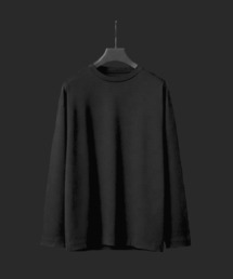 【世界最高峰コットン】 SEA ISLAND COTTON ロングスリーブTシャツ　|シリアルナンバー/大人気/耐久性/インナー/オールシーズン/デザインスウェット/プルオーバー/ポケット付き/伸縮性