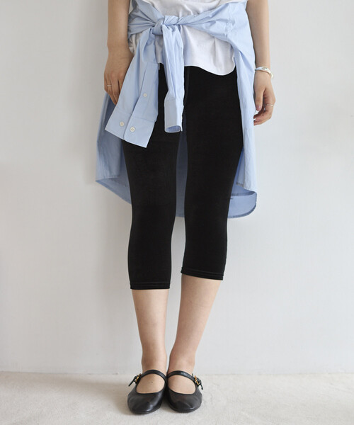 SIMONE WILD/シモーネワイルド VELVET LONG SHORTS / ベルベット