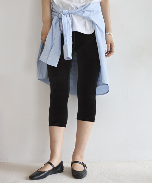 SIMONE WILD/シモーネワイルド VELVET LONG SHORTS / ベルベット SIMONE WILD/シモーネワイルド VELVET LONG SHORTS / ベルベット