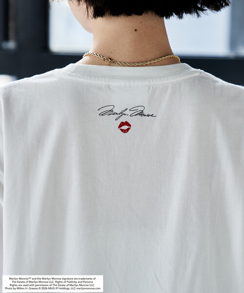 セール】マリリン・モンロー BURST SHOT プリントTシャツ（Tシャツ