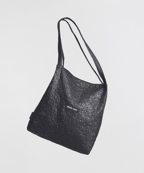 GREEN STUFF（グリーンスタッフ）の「boxy bag 53 - skin texture black（ショルダーバッグ・レディース・その他・FREE）」の4枚目の写真