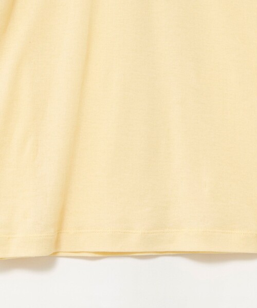 NOLLEY’S Sophi（ノーリーズソフィ）の「ウォッシャブルorganicコットンシアーテレコロンＴ（Tシャツ/カットソー・レディース・ダークブラウン/オフホワイト/イエロー・38）」の11枚目の写真