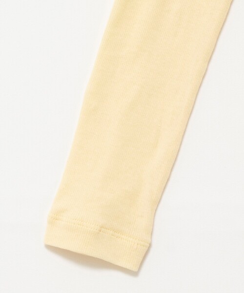 NOLLEY’S Sophi（ノーリーズソフィ）の「ウォッシャブルorganicコットンシアーテレコロンＴ（Tシャツ/カットソー・レディース・ダークブラウン/オフホワイト/イエロー・38）」の10枚目の写真