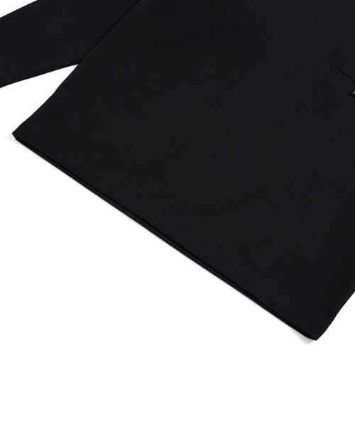 TAION(タイオン)の「【TAION(タイオン)】〈ユニセックス〉ノンダウン ワーク リベットポケット ロングスリーブ Tシャツ(Tシャツ/カットソー・メンズ・ブラック/ホワイト・S/M/L/XL/2XL/3XL)」の6枚目の写真