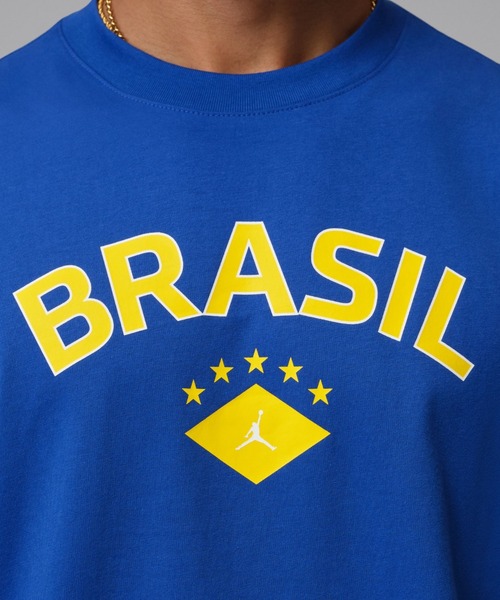 JORDAN BRAND(ジョーダンブランド)の「JORDAN BRAND M J SLVLSS GX CREW P6 / ジョーダン ブランド ジョーダン SLVLSS GX ショートスリーブ クルー P6 / NIKE【SP】(Tシャツ/カットソー・メンズ・ブルー・S/M/L/XL/XXL)」の4枚目の写真