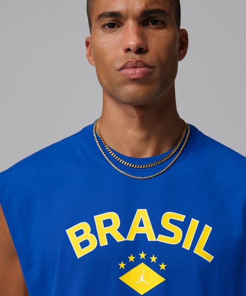 JORDAN BRAND(ジョーダンブランド)の「JORDAN BRAND M J SLVLSS GX CREW P6 / ジョーダン ブランド ジョーダン SLVLSS GX ショートスリーブ クルー P6 / NIKE【SP】(Tシャツ/カットソー・メンズ・ブルー・S/M/L/XL/XXL)」の6枚目の写真