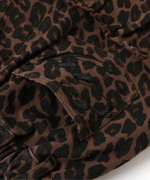 algy（アルジー）の「バックロゴフリルスカパン（スカート・キッズ・インディゴブルー/ブラウン/カーキ・150/140/130/120/160）」の17枚目の写真