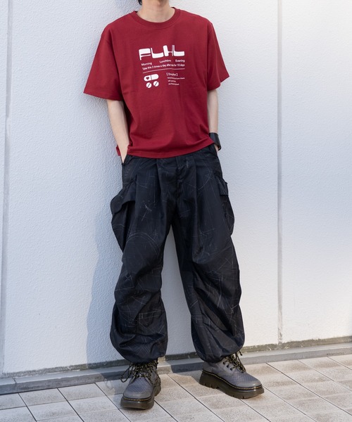 FLUKE HOLIC（フロックホリック）の「Prescription logo TEE（Tシャツ/カットソー・レディース・ブラック/レッド/ネイビー・LARGE/SMALL/MEDIUM）」の17枚目の写真