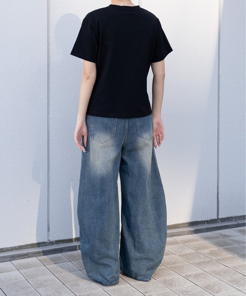 FLUKE HOLIC（フロックホリック）の「Prescription logo TEE（Tシャツ/カットソー・レディース・ブラック/レッド/ネイビー・LARGE/SMALL/MEDIUM）」の13枚目の写真