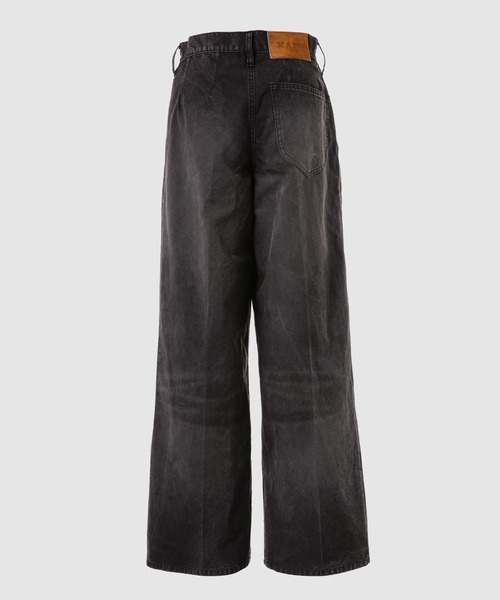 MASU(エムエーエスユー)の「ACCORDION TUCK WORK PANTS(その他パンツ・メンズ・チャコール/オリーブ・44)」の4枚目の写真