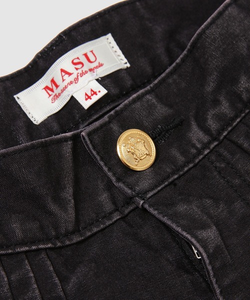 MASU(エムエーエスユー)の「ACCORDION TUCK WORK PANTS(その他パンツ・メンズ・チャコール/オリーブ・44)」の6枚目の写真