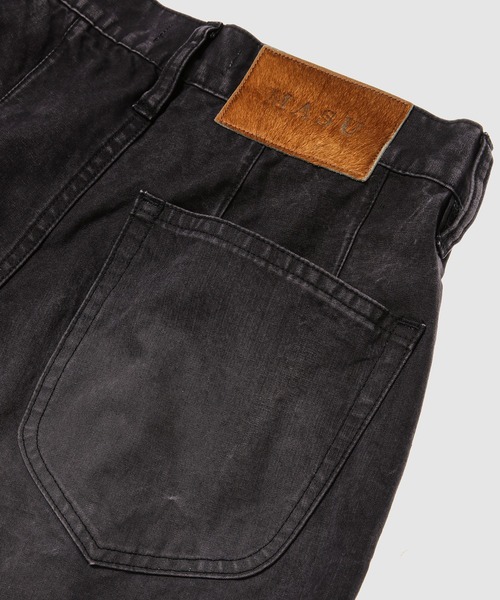MASU(エムエーエスユー)の「ACCORDION TUCK WORK PANTS(その他パンツ・メンズ・チャコール/オリーブ・44)」の8枚目の写真