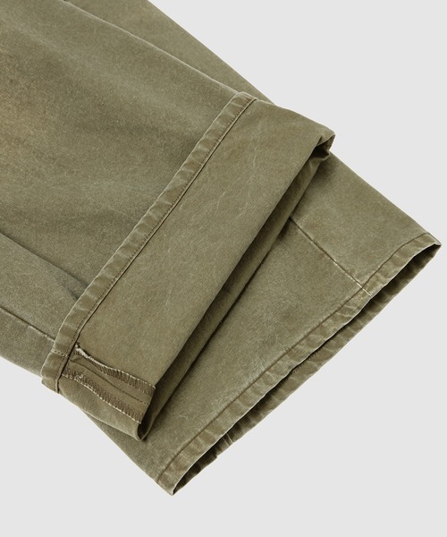 MASU(エムエーエスユー)の「ACCORDION TUCK WORK PANTS(その他パンツ・メンズ・チャコール/オリーブ・44)」の11枚目の写真