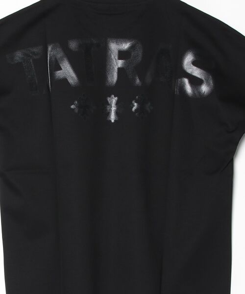 TATRAS（タトラス）の「[TATRAS/タトラス] TIDEO バックプリント ショートスリーブTシャツ（Tシャツ/カットソー・レディース・ブラック・1/2）」の4枚目の写真