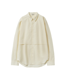 YOUCHE PRET A PORTER（ユッシュプレタポルテ）の「SQ DIVISION SHIRTS Pale Yellow（シャツ/ブラウス）」