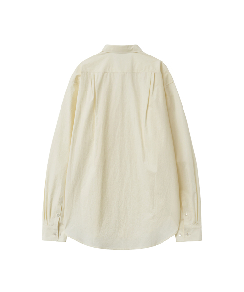 YOUCHE PRET A PORTER（ユッシュプレタポルテ）の「SQ DIVISION SHIRTS Pale Yellow（シャツ/ブラウス・メンズ・その他・MEDIUM/LARGE）」の2枚目の写真