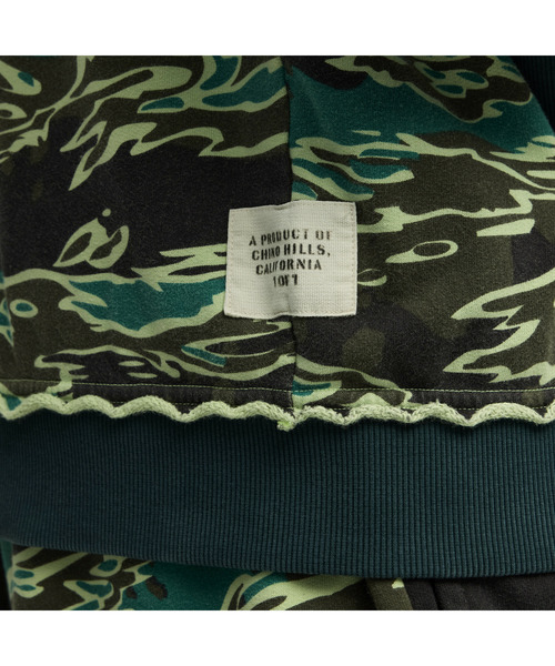 PUMA(プーマ)の「PUMA プーマ メンズ バスケットボール LA FRANCE サプライ フルジップ フーデ(パーカー・メンズ・グリーン系その他・X-LARGE/X-SMALL/MEDIUM/SMALL/LARGE)」の5枚目の写真