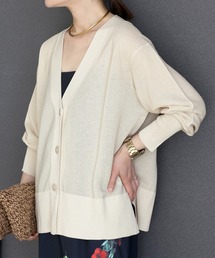 "新品・タグ付"テディベアーシャギーアウターライクカーディガン ENC カーディガン teddybear shaggy outer like cardigan / テディ