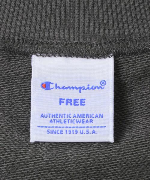 Champion(チャンピオン)の「『別注』CHAMPION×DOORS SWEAT SHORT-SLEEVE SHIRTS(スウェット・レディース・グレー/ネイビー/オートミール/スミクロ・ONE)」の20枚目の写真